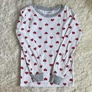 Carter's Heart Pattern Kids Long Sleeve Shirt